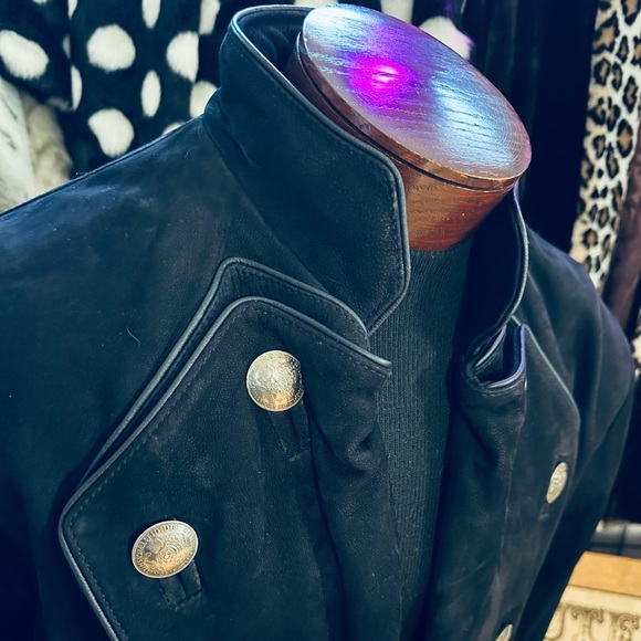 One of a Kind QUALITY Suede Leather Pirate Frock Coat Custom by Pyrate-Style - Picture 7 of 13